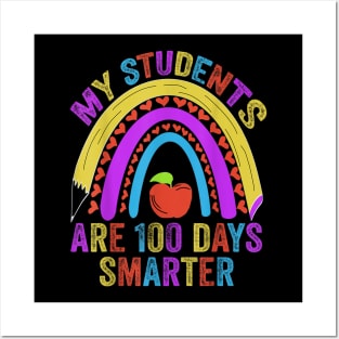 My Students Are 100 Days Smarter 100th Day Of School Posters and Art